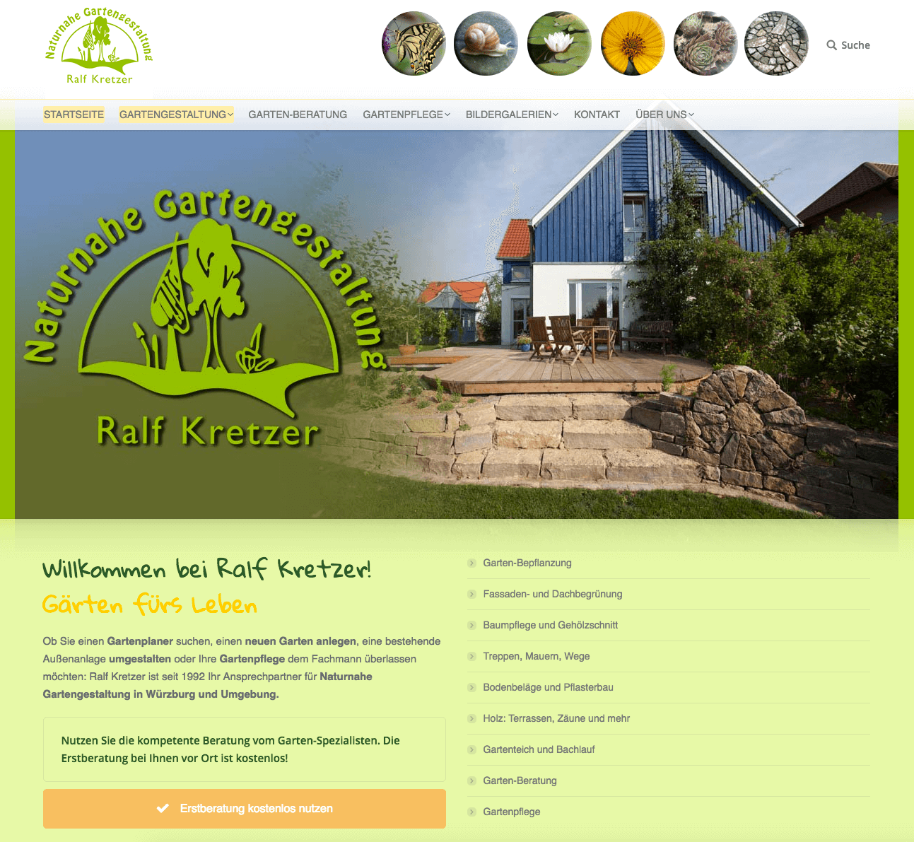 floristweb Referenzen naturnahe Gartengestaltung Ralf Kretzer