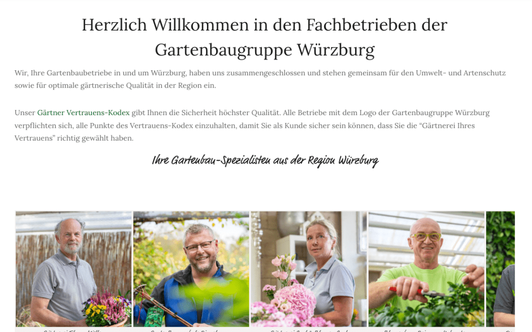 Gartenbaugruppe Würzburg
